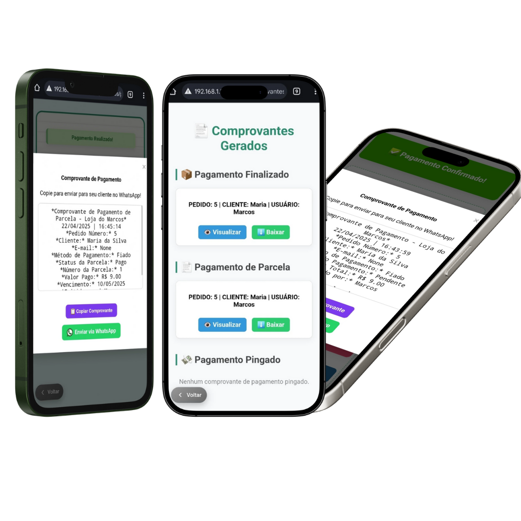 Organização de produtos