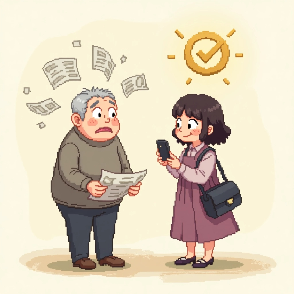 Ilustração de cadastro - Tá no Caderninho