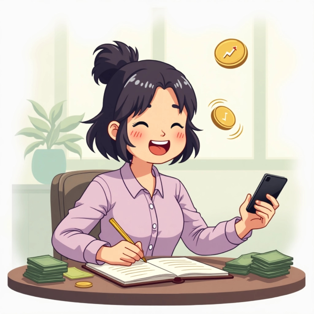 Ilustração login Tá no Caderninho